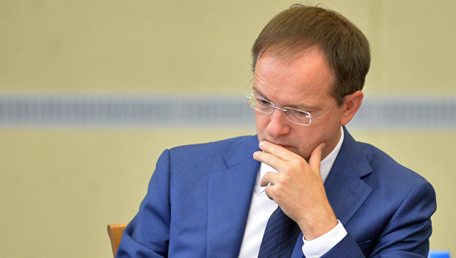 Министр культуры РФ Владимир Мединский. Архивное фото