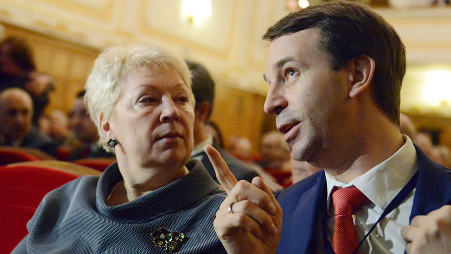 Министр образования и науки РФ Ольга Васильева и заместитель министра образования и науки РФ... Министр образования и науки РФ Ольга Васильева и заместитель министра образования и науки РФ...